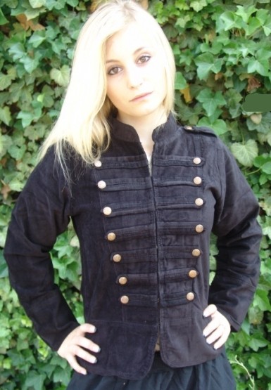Uniform Jacke "Emilia" - Schwarz, S