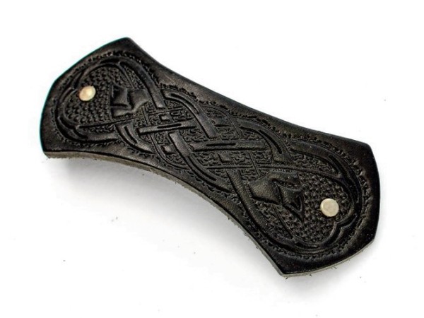 Geprägte Haarspange "Keltisch" (Riegel) mit Clip