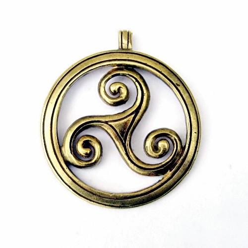 Amulett "Triskele", keltisch