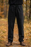 Mittelalter Hose "Peter" - Schwarz
