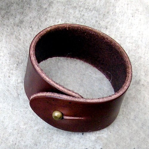 Leder-Armband in 3 cm Breite