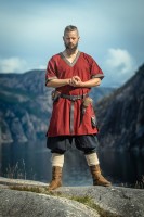 Wikinger Tunika "Loki" - Rot