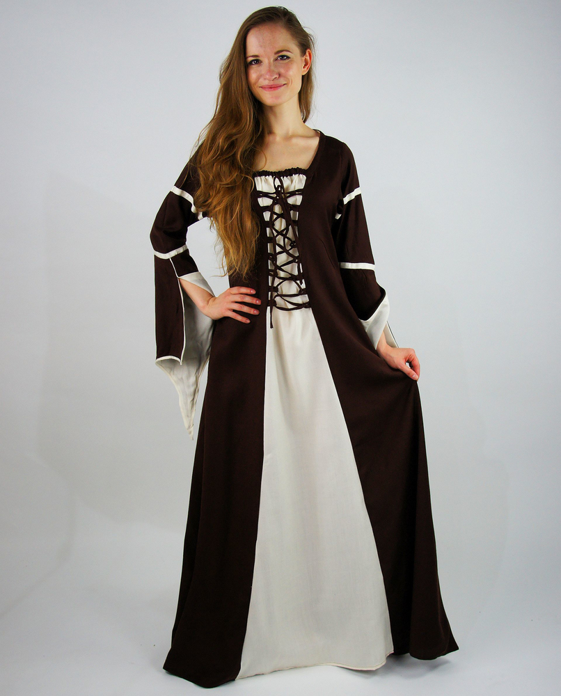 Kleid "Larissa" mit Trompetenärmeln