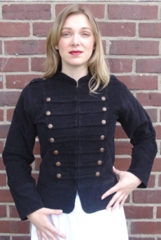 Uniform Jacke "Emilia" mit ziselierten Metallknöpfen