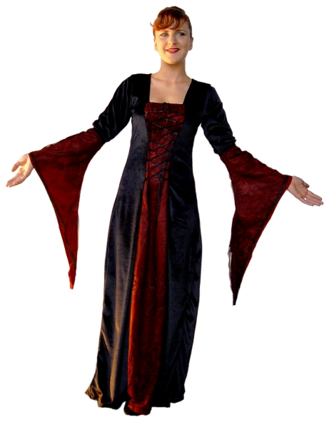 Gotisches Kleid "Fee"