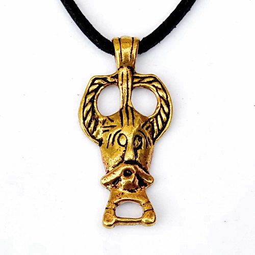 Amulett "Odin-Anhänger von Ribe", Bronze