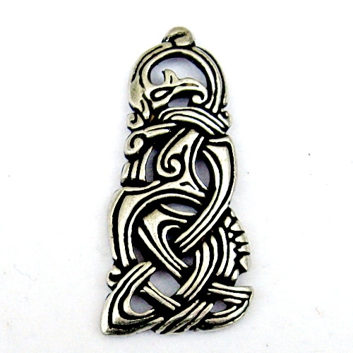 Amulett "Midgardschlange", Zamak