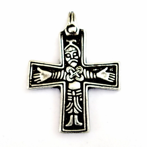Amulett "Christus-Kreuz von Sanda", Zamak